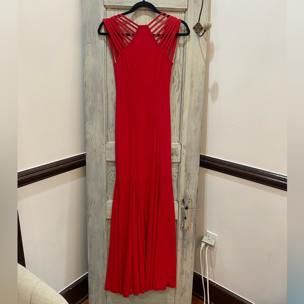 B Darlin Formal Prom Long Slinky Mermaid Dress 1/2